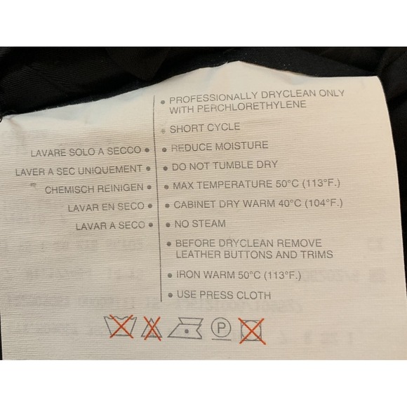 Yves Saint Laurent Rive Gauche Men's Suit Jacket Black 3buttons 100%‎ Cupro - Picture 10 of 11